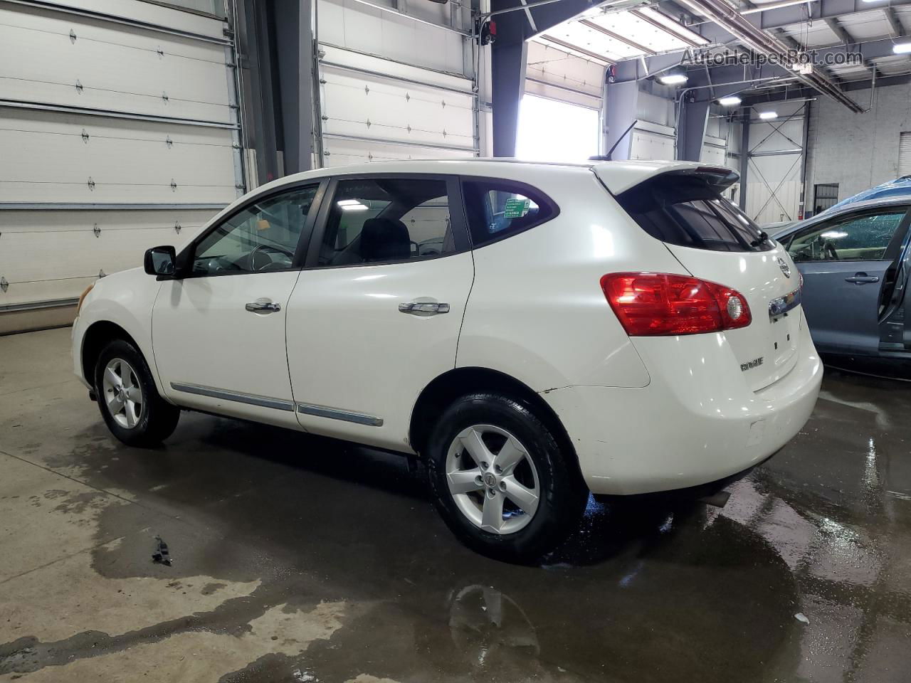 2012 Nissan Rogue S Белый vin: JN8AS5MV6CW355908