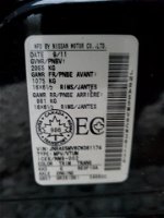 2012 Nissan Rogue S Black vin: JN8AS5MV6CW361174