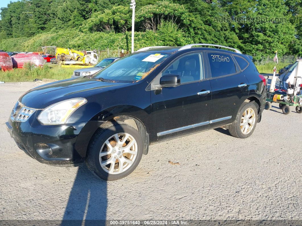 2012 Nissan Rogue Sv W/sl Pkg Black vin: JN8AS5MV6CW364351