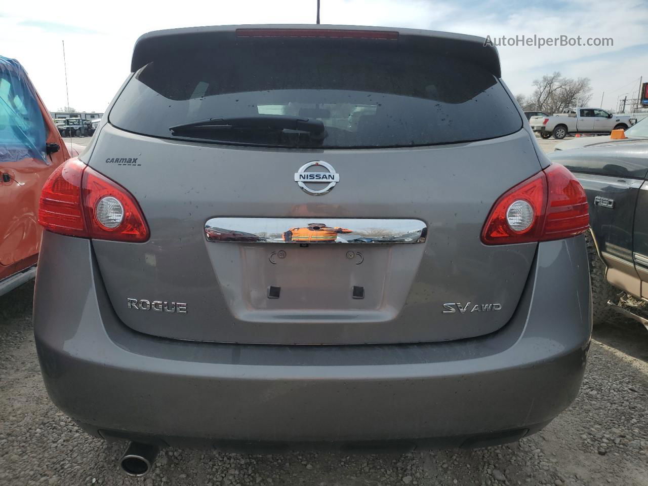 2012 Nissan Rogue S Gray vin: JN8AS5MV6CW375012