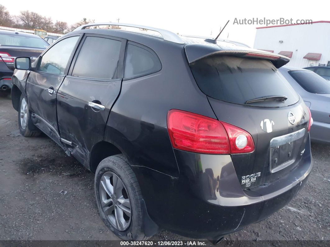 2012 Nissan Rogue Sv Brown vin: JN8AS5MV6CW376046