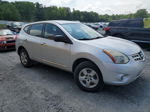 2012 Nissan Rogue S Silver vin: JN8AS5MV6CW387869