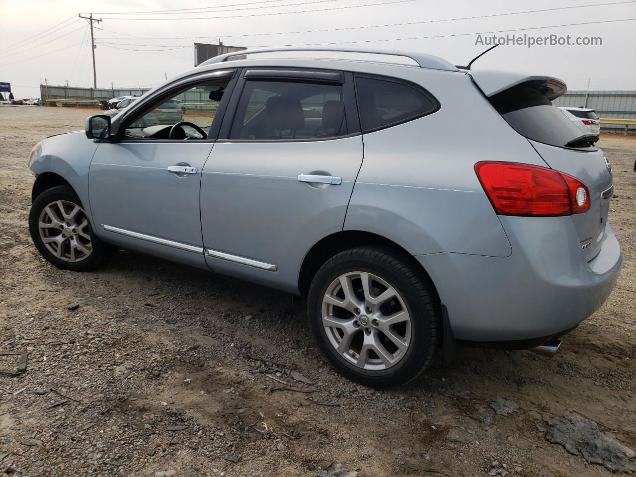 2012 Nissan Rogue S Blue vin: JN8AS5MV6CW401768