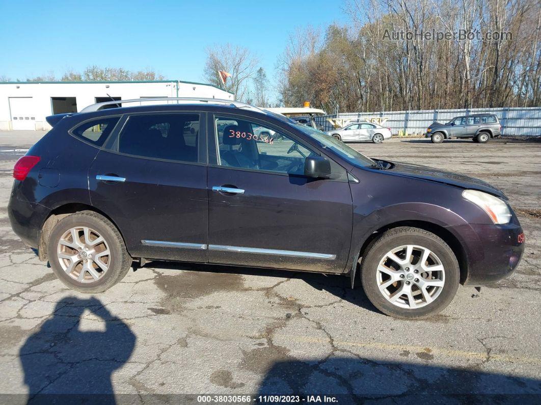 2012 Nissan Rogue Sv W/sl Pkg Purple vin: JN8AS5MV7CW357960