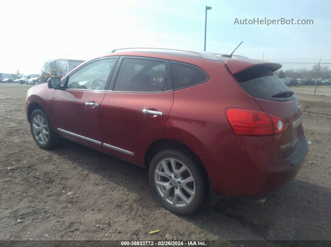 2012 Nissan Rogue Sv W/sl Pkg Красный vin: JN8AS5MV7CW368585