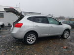 2012 Nissan Rogue S Silver vin: JN8AS5MV7CW392160