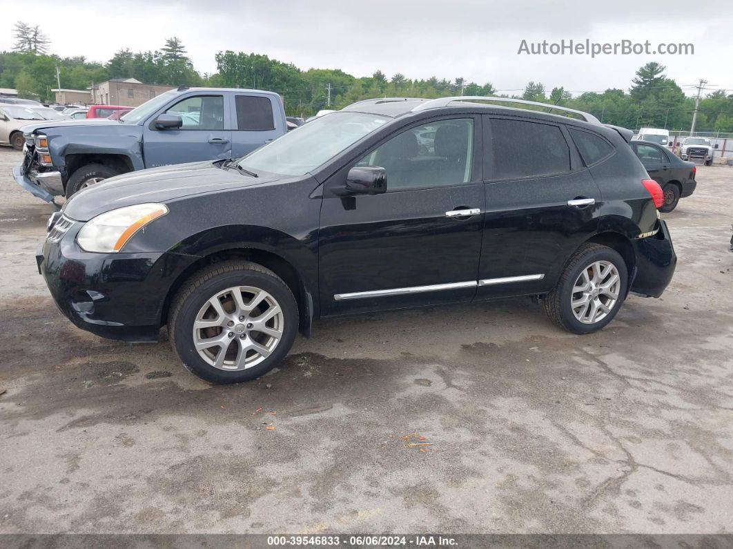 2012 Nissan Rogue Sv W/sl Pkg Black vin: JN8AS5MV7CW398069