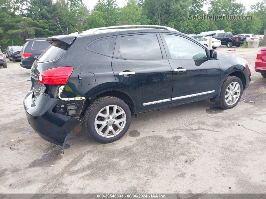 2012 Nissan Rogue Sv W/sl Pkg Black vin: JN8AS5MV7CW398069