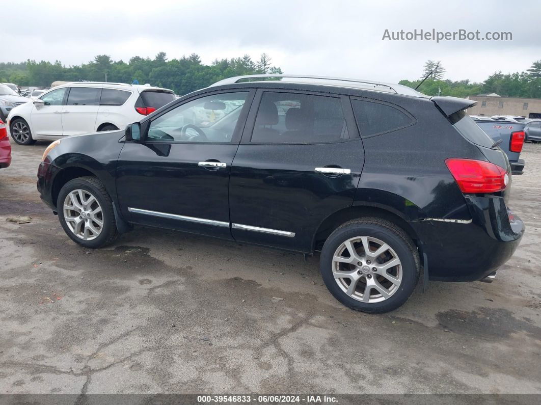 2012 Nissan Rogue Sv W/sl Pkg Black vin: JN8AS5MV7CW398069