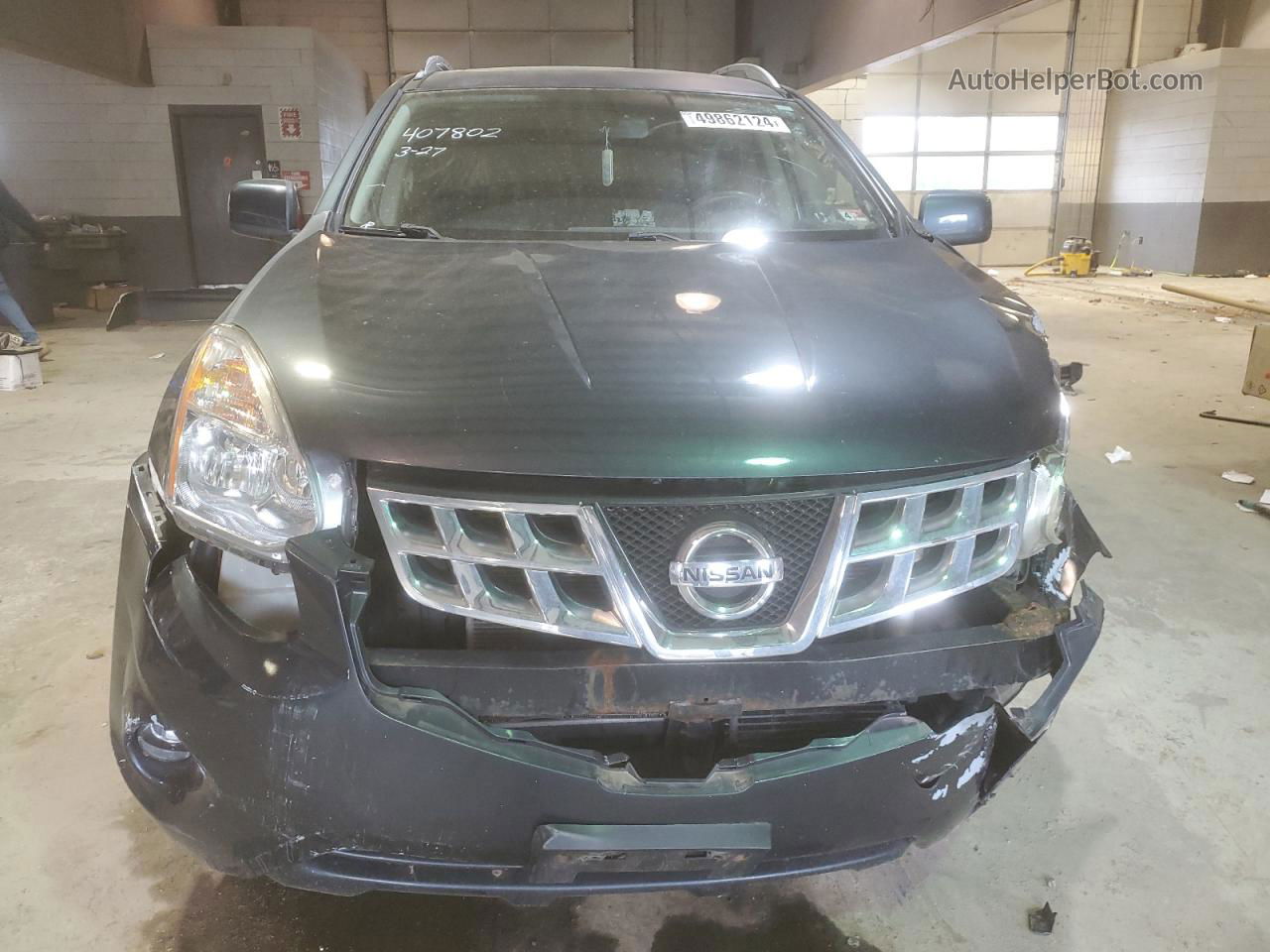 2012 Nissan Rogue S Blue vin: JN8AS5MV7CW707684