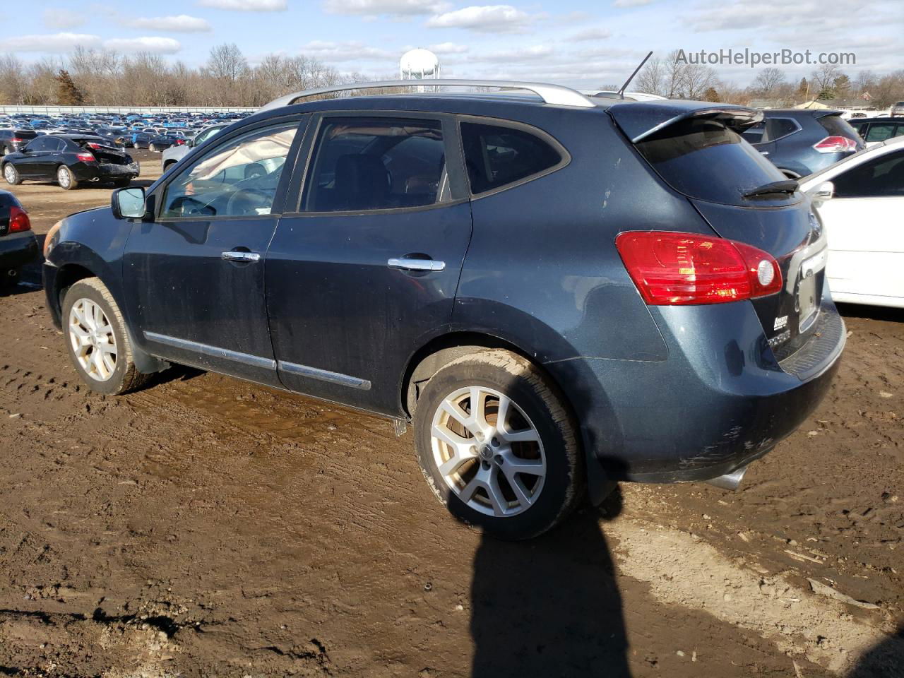 2012 Nissan Rogue S Gray vin: JN8AS5MV8CW359734