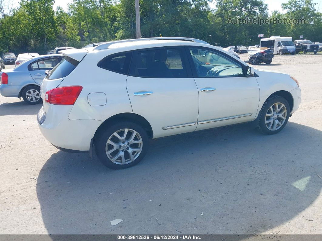 2012 Nissan Rogue Sv W/sl Pkg White vin: JN8AS5MV8CW366019