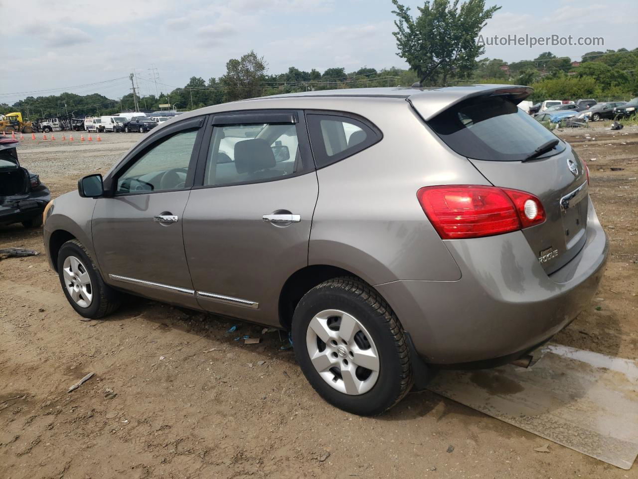 2012 Nissan Rogue S Gray vin: JN8AS5MV8CW371785