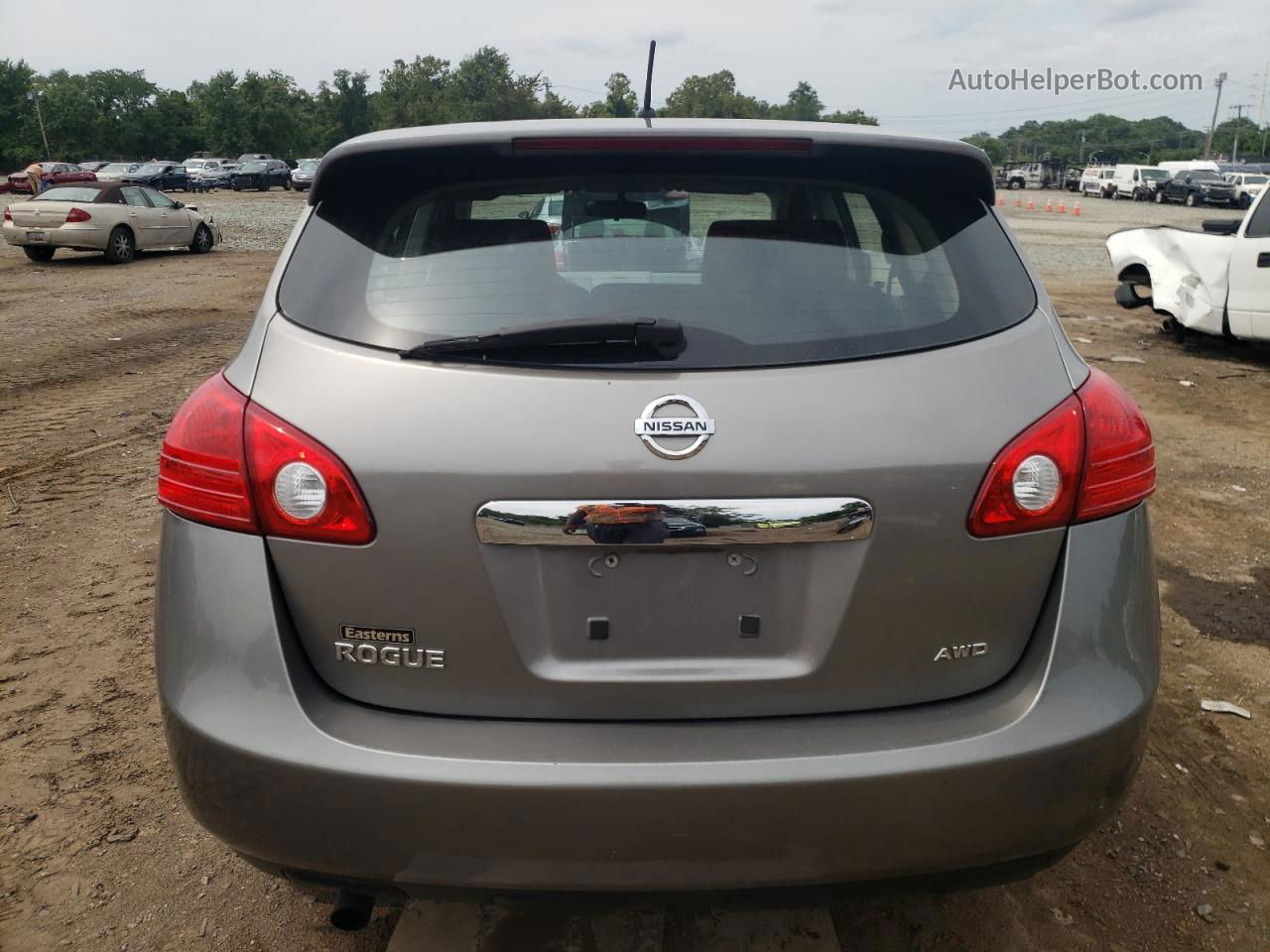 2012 Nissan Rogue S Gray vin: JN8AS5MV8CW371785