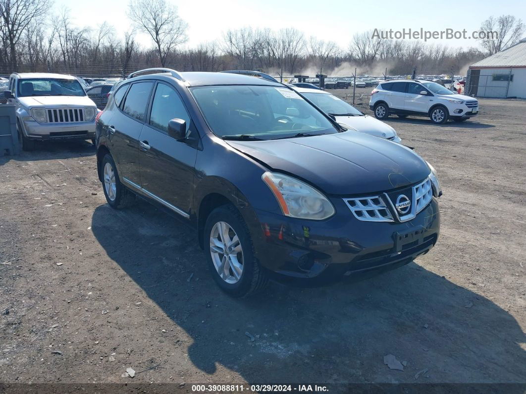 2012 Nissan Rogue Sv Purple vin: JN8AS5MV8CW384553