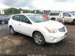 2012 Nissan Rogue S White vin: JN8AS5MV8CW385461