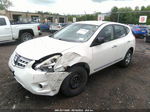 2012 Nissan Rogue S White vin: JN8AS5MV8CW385461