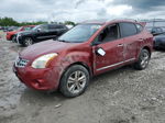 2012 Nissan Rogue S Red vin: JN8AS5MV8CW397898