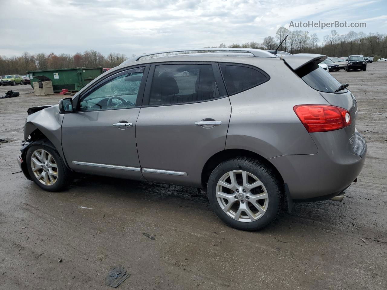 2012 Nissan Rogue S Charcoal vin: JN8AS5MV8CW405109