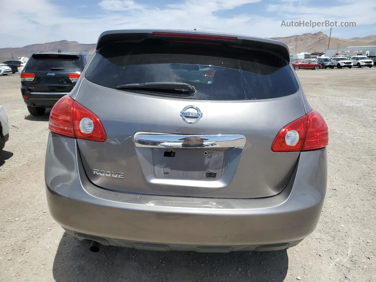 2012 Nissan Rogue S Gray vin: JN8AS5MV9CW377479