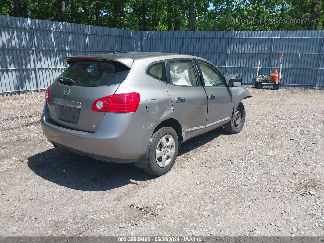 2012 Nissan Rogue S Серый vin: JN8AS5MV9CW381256