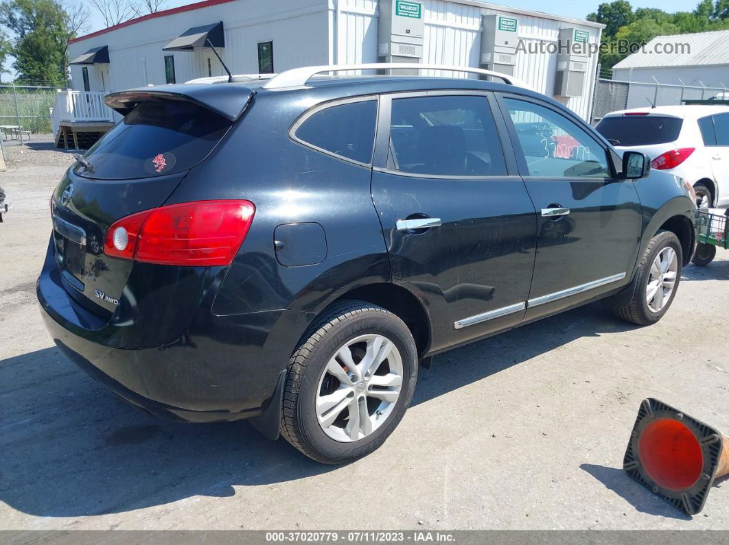 2012 Nissan Rogue Sv Black vin: JN8AS5MV9CW400131