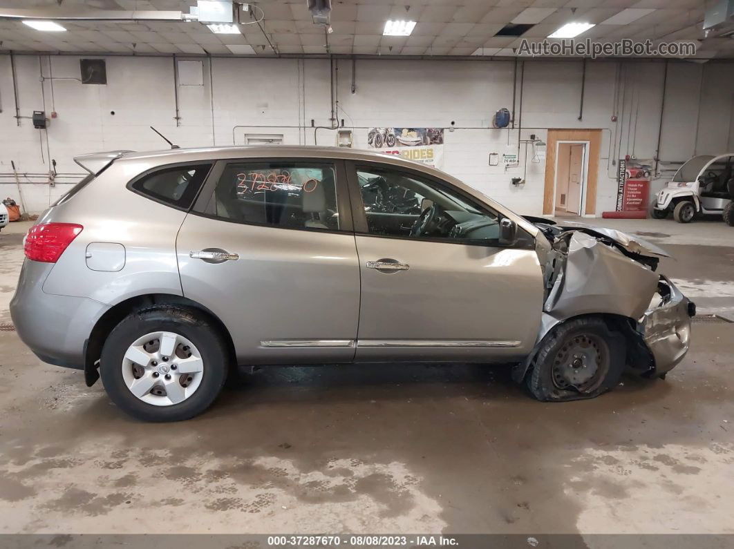 2012 Nissan Rogue S Brown vin: JN8AS5MV9CW404700