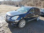 2012 Nissan Rogue S Black vin: JN8AS5MV9CW407189