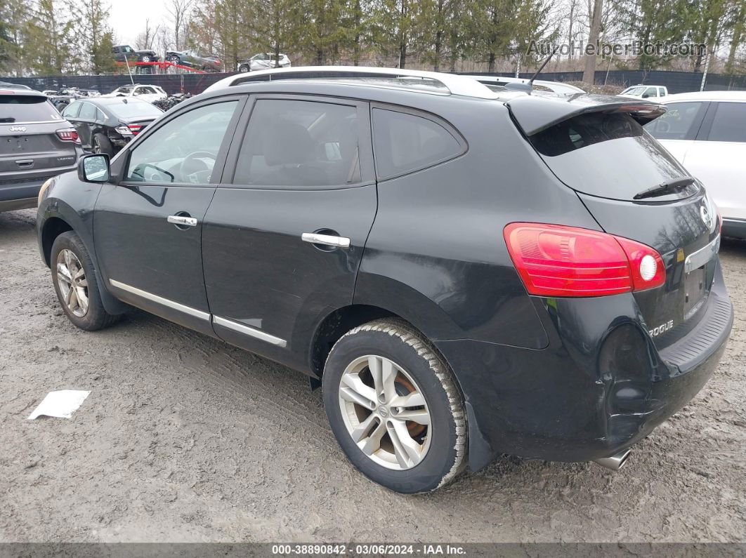 2012 Nissan Rogue Sv Black vin: JN8AS5MV9CW704558