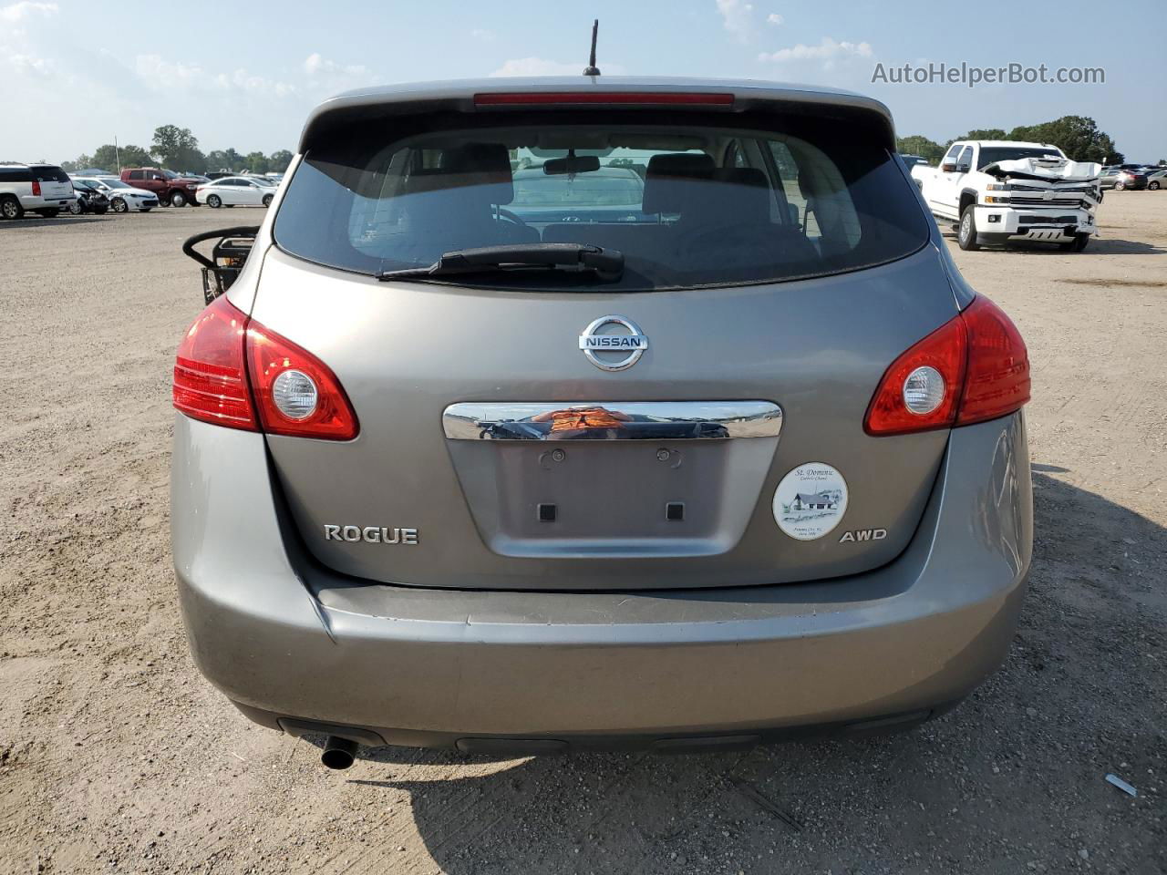 2012 Nissan Rogue S Gray vin: JN8AS5MV9CW706066