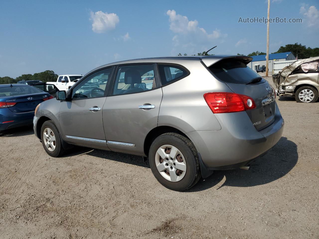 2012 Nissan Rogue S Gray vin: JN8AS5MV9CW706066