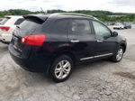 2012 Nissan Rogue S Black vin: JN8AS5MV9CW717150