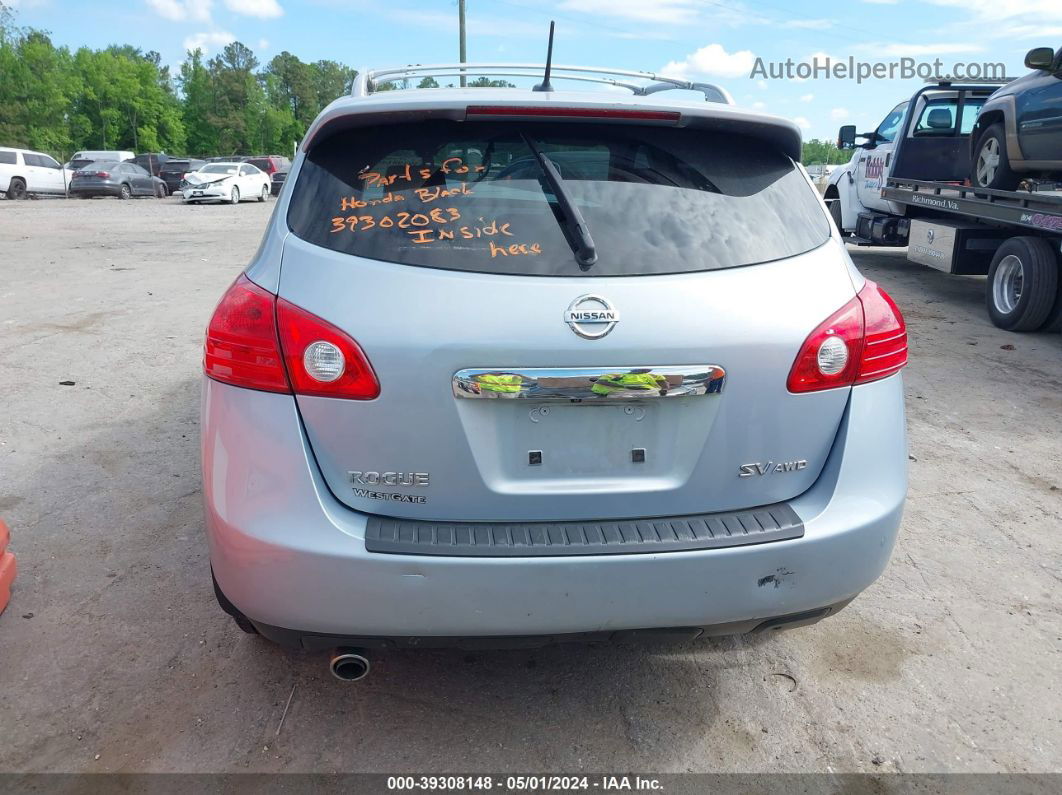 2012 Nissan Rogue Sv Light Blue vin: JN8AS5MVXCW354017