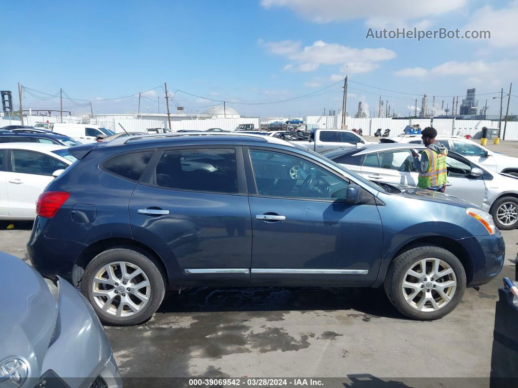 2012 Nissan Rogue Sv W/sl Pkg Синий vin: JN8AS5MVXCW392184