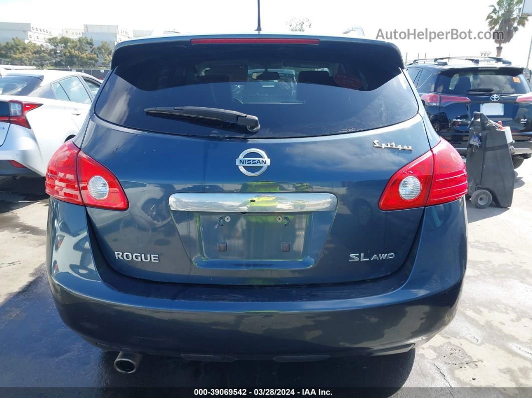 2012 Nissan Rogue Sv W/sl Pkg Blue vin: JN8AS5MVXCW392184