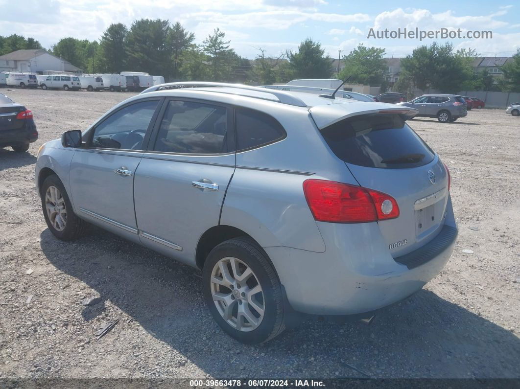 2012 Nissan Rogue Sv W/sl Pkg Silver vin: JN8AS5MVXCW394789