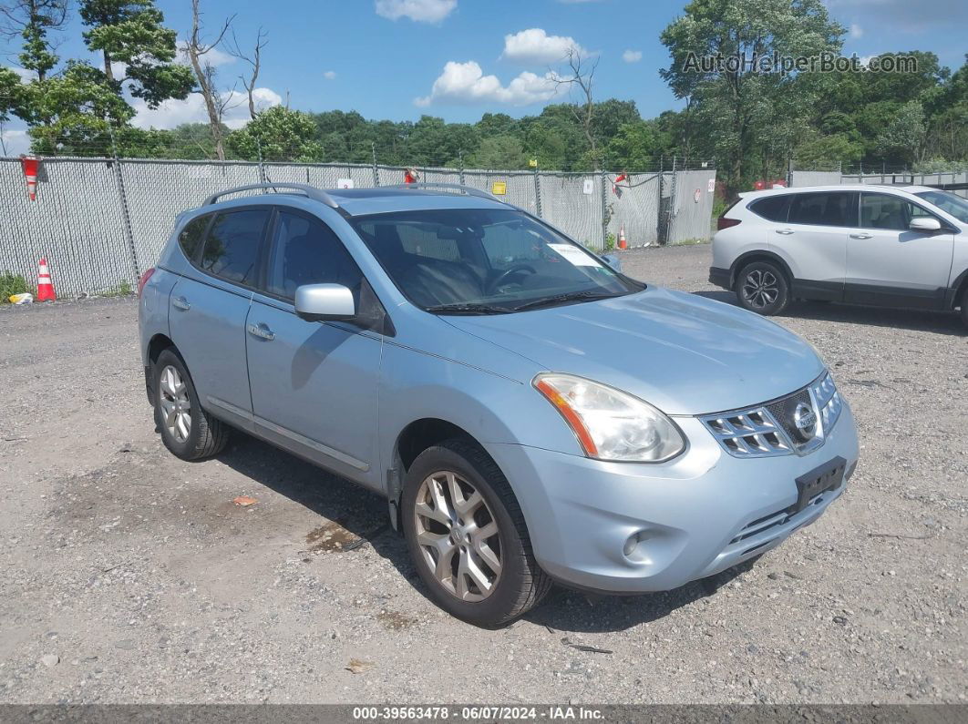 2012 Nissan Rogue Sv W/sl Pkg Silver vin: JN8AS5MVXCW394789