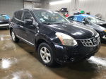 2012 Nissan Rogue S Black vin: JN8AS5MVXCW398826