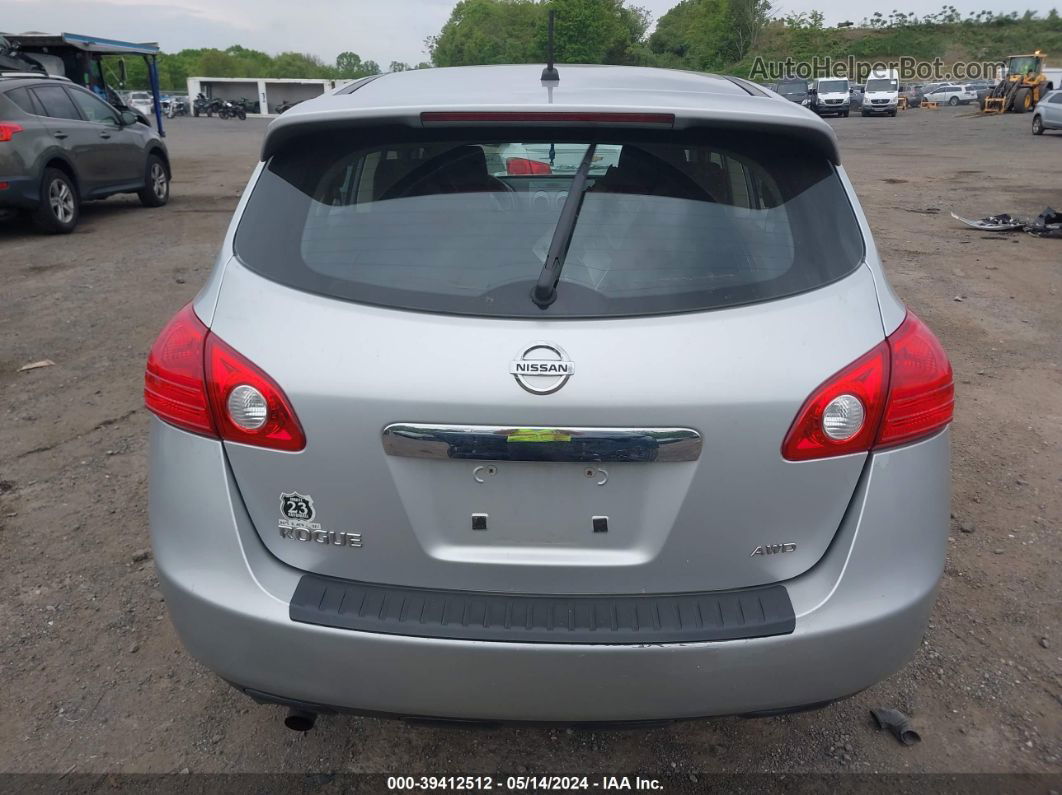 2012 Nissan Rogue S Silver vin: JN8AS5MVXCW407640