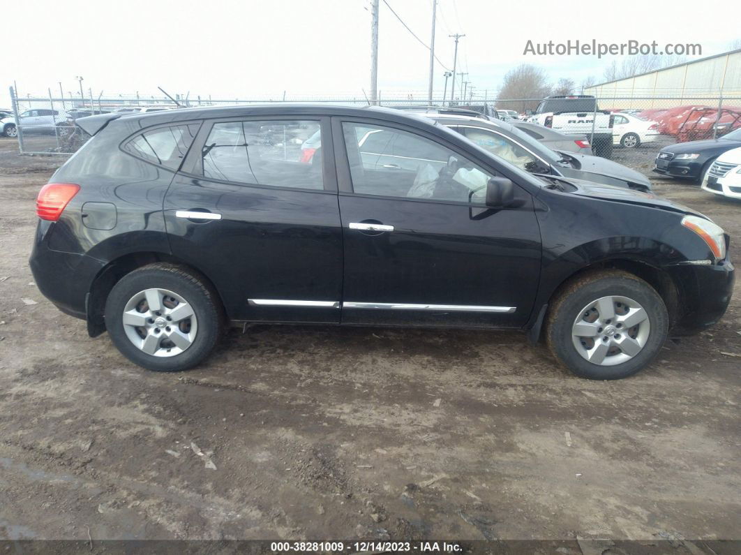 2012 Nissan Rogue S Black vin: JN8AS5MVXCW412451