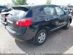 2012 Nissan Rogue S Black vin: JN8AS5MVXCW706237