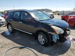 2012 Nissan Rogue S Black vin: JN8AS5MVXCW707713