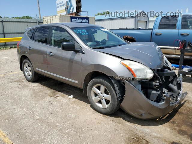 2012 Nissan Rogue S Gray vin: JN8AS5MVXCW715908