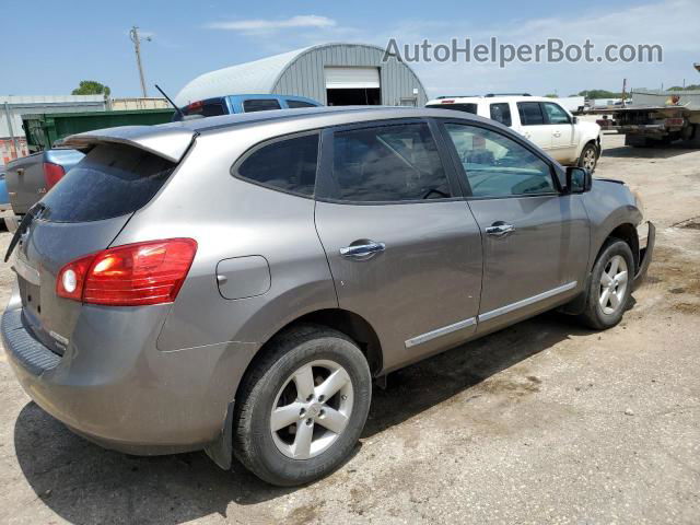 2012 Nissan Rogue S Gray vin: JN8AS5MVXCW715908