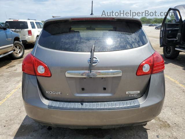 2012 Nissan Rogue S Gray vin: JN8AS5MVXCW715908