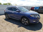 2018 Nissan Rogue S Blue vin: JN8AT2MT0JW456840