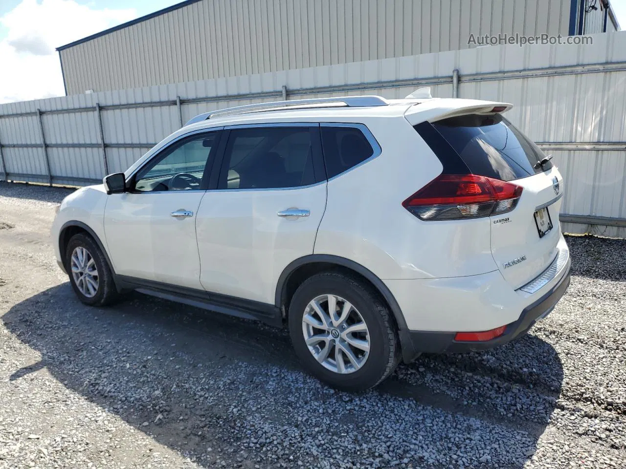 2018 Nissan Rogue S White vin: JN8AT2MT1JW452053