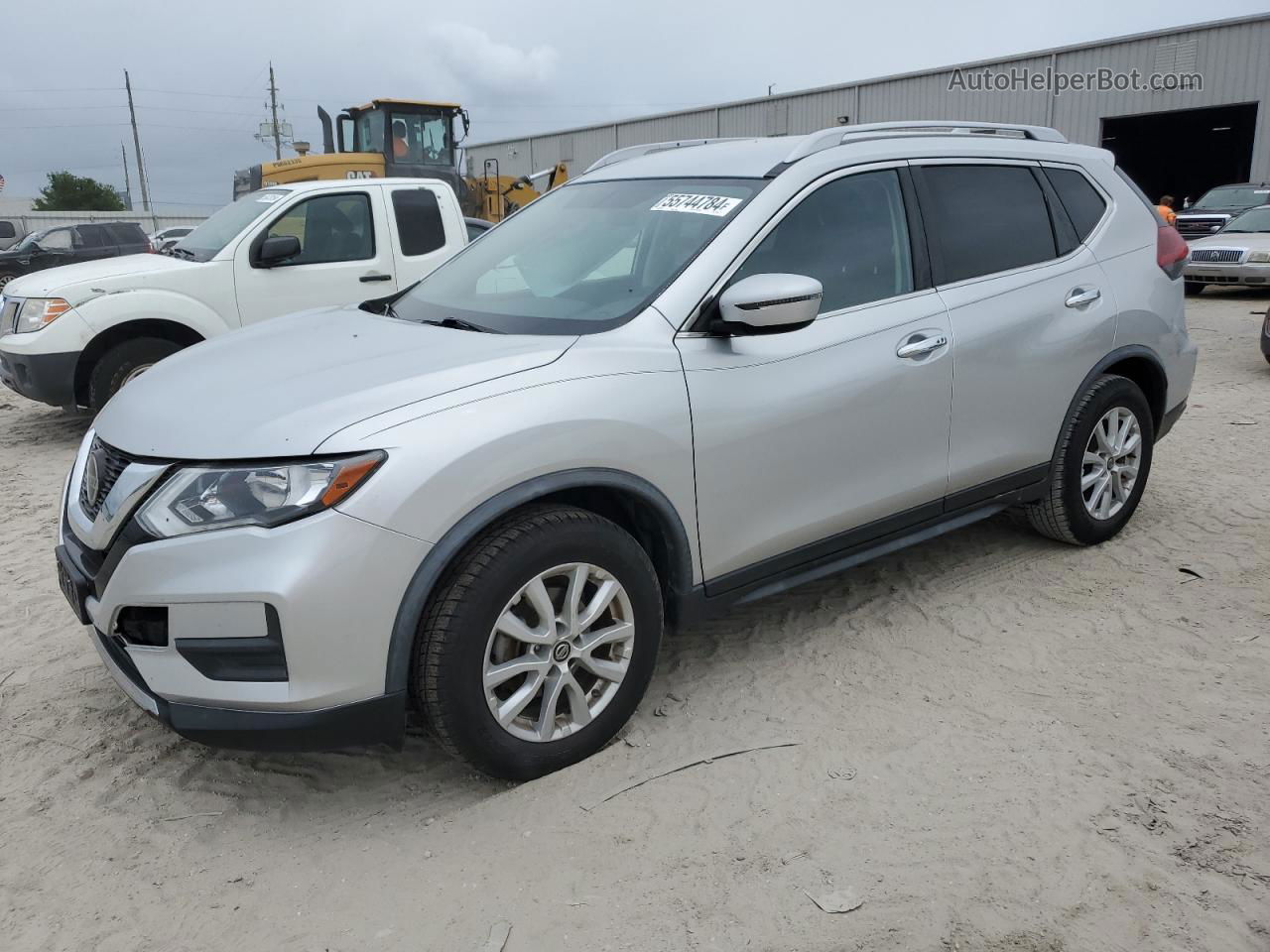 2018 Nissan Rogue S Silver vin: JN8AT2MT1JW455079