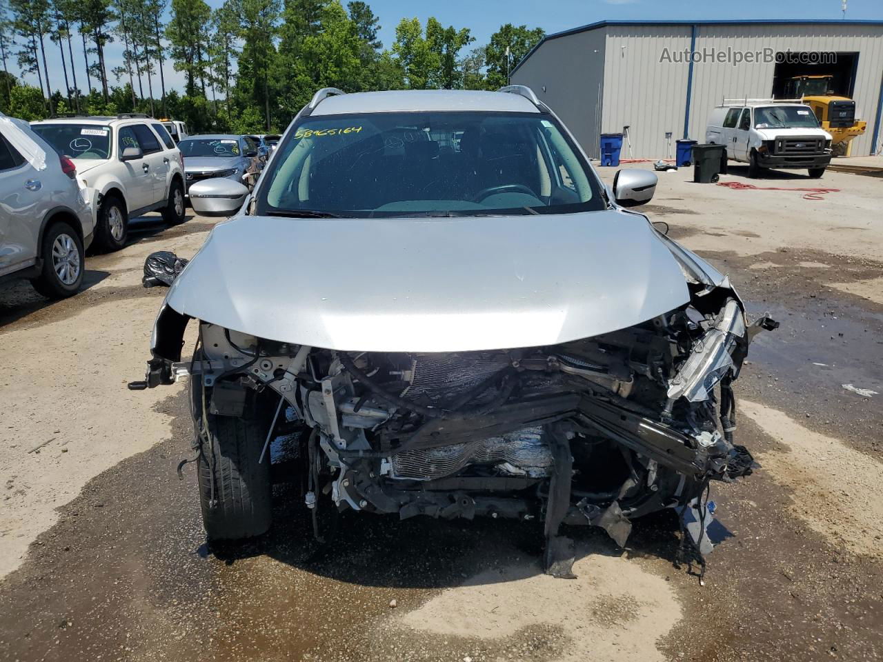 2018 Nissan Rogue S Silver vin: JN8AT2MT1JW489748