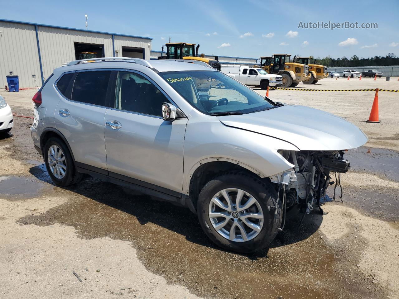 2018 Nissan Rogue S Silver vin: JN8AT2MT1JW489748